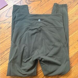 NWT Lululemon Tight- Olive Green